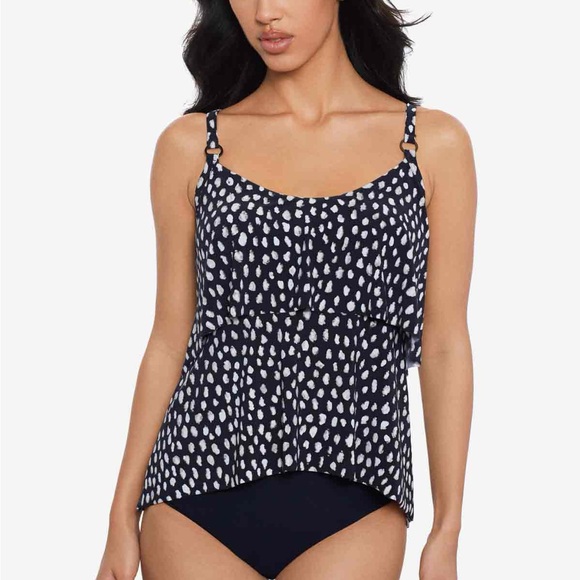 NWT!! Magicsuit Grace Tankini Top in Pebbles